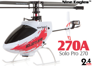 Вертолет Nine Eagles Solo PRO 270 2.4 GHz (Red RTF Version) (NE R/C 270A) NE30227024204002 Красный