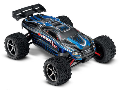 Автомобиль Traxxas E-Revo VXL Brushless 4WD 1:16 2.4Ghz (RTR Version) 7107 Blue