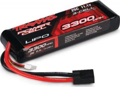 Аккумулятор Traxxas Li-Po Battery 11.1V 3300mAh 3S1P 25C (TRX2846)