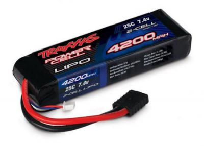 Аккумулятор Traxxas Li-Po Battery 7.4V 4200mAh 2S1P 25C (TRX2867)