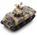 Танк VSTANK PRO US M4A3 Sherman 1:24 HT Airsoft (Desert RTR Version) A02107300 пустынный камуфляж