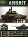 Танк VSTANK PRO Russian Army Tank T72 M1 1:24 Airsoft (RTR) A02105700 Зеленый