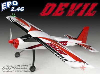 Самолет Art-Tech Devil 500 Class Aerobatics 2.4GHz (RTF) 22137