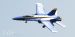 Самолет TOP RC F-18 V1 686мм 2.4GHz PNP (TOP008B) Cиний