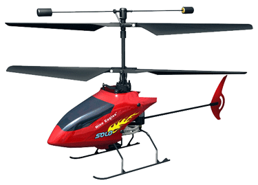 Вертолет Nine Eagles Solo 2.4 GHz в кейсе (Red RTF Version) (NE R/C 210A) NE30221024246 Красный