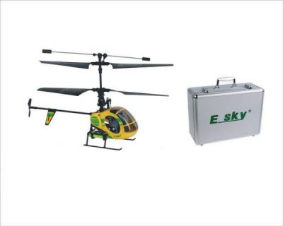 Вертолёт Esky Nano Style A 2.4 GHz 002790-A YELLOW Желтый в алюминиевом кейсе