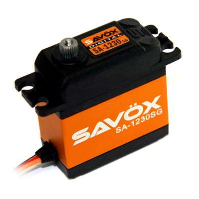Сервопривод Savox цифровой 30-36 кг/см 4,8-6 В 0,2-0,16 сек/60° 79 г (SA-1230SG)