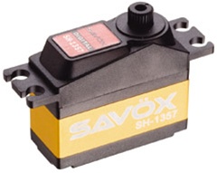 Сервопривод Savox цифровой 1,9-2,5 кг/см 4,8-6 В 0,09-0,07 сек/60° 26 г (SH-1357)